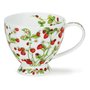 Dunoon-wijde-beker-mok-mug-Skye-WILD-STRAWBERRIES-Aardbeien-plant-bloemen-aardbeitjes-Jane-Fern