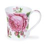 Dunoon-JURA-beker-mok-mug-Becher-ROSABUNDA-Pink-Pioenroos-flower-bloem-Roos-roze-210ml-design-Michele_Aubourg