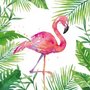 Papieren-servetten-PPD-TROPICAL-FLAMINGO-Tropische-dieren-vogels-1332707