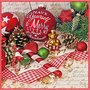 Ambiente-papieren-kerst-servetten-Have-yourself-a-MERRY-LITTLE-CHRISTMAS-Kerstbal-33x33cm-Lunch-diner-33313610