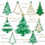 papieren-servetten-p/20-Ambiente-lunch-diner-33x33cm-PAINTED-TREES-green-Kerstboom-gekleurd-groen-tekst-33312240