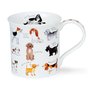 DUNOON-fine_bone_china-mug-Bute-beker-mok-Tasse-ANIMAL-BREEDS-DOG-dieren-rassen-soorten-honden