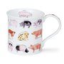 DUNOON-mug-Bute-beker-mok-Tasse-ANIMAL-BREEDS-PIG-dieren-rassen-soorten-varken-design-Kate_Mawdsley