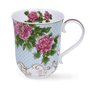 Dunoon-beker-mok-mug-Braemar-BABYLON-vintage-bloemen-krullen-goud-22 karaats-0.33Ltr.-David_Broadhurst-