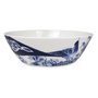 Royal Delft-servies-blue-PEACOCK-SYMPHONY-Pauw-vogel-bloemen-schaal-bowl-salade-fruit-27.5cm-porselein-bone China