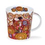 DUNOON-beker-mok-mug-DESTINY-EMBRACE-model-Lomond-320ml-Gustav-Klimt-omhelzing-man-vrouw