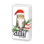 Sniff-Papieren-zakdoekjes-tissue-p/10-CHRISTMAS-KITTY-kat-katje-Kerstmuts-051698