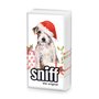 Sniff-Papieren-zakdoekjes-tissue-p/10-CHRISTMAS-PUPPY-hond-hondje-Kerstmuts-051699