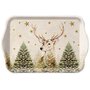 Ambiente-kunststof-dienblad-scatter-tray-small-ULVAR-hert-Kerstboom-sterren-13x21cm-33714760