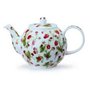 Dunoon-Theepot-Small-Teapot0.75Ltr-DOVEDALE-Strawberry-aardbei-aarbeitjes-lieveheersbeestjes