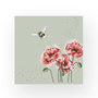 papieren-lunch-servetten-Wrendale-FLIGHT OF THE BUMBLE BEE-vlucht-Hommel-33x33cm-design-Hannah_Dale-K027