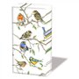 Papieren-zakdoekjes-tissue-BIRDS_MEETING-vogels-verzamelen-berkenboom-takken-sneeuw-Ambiente-12214975