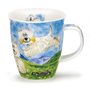 Dunoon-beker-mok-mug-Nevis-HIGHLAND_ANIMALS-Westie-dogs-Schotse-hooglanders-hondjes-wit-Jane_Brookshaw-480ml