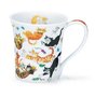 Dunoon-fine-bone-China-beker-mokje-CATS-GALORE-spelende-katjes-210ml.