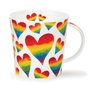 DUNOON-Cairngorm-XL-beker-mok-mug-RAINBOW-HEARTS-gekleurde-harten-regenboog-480ml-design-Caroline_Bessey