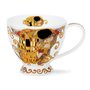 DUNOON-beker-mok-mug-BELLE_EPOQUE-model-Skye-450ml-Gustav-Klimt-The_kiss-de kus--22k-goud