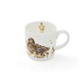 Royal-Worcester-Portmeirion-beker-mok-mug-ROOM_FOR_A_SMALL_ONE-Wrendale-serie-bosdieren-MOEDER_EEND-KUIKENS-jonge-eendjes-desig