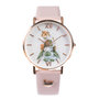 Wrendale-Watch-horloge-PIGGY_IN_THE_MIDDLE-konijn-cavia-muis-hamster-pink-strap-rozé_goud-afgewerkt-roze-band-Hannah_Dal