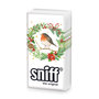 Sniff-Papieren-zakdoekjes-tissue-p/10-winter-Kerstmis-HEY_ROBIN-Kerstkrans-Roodborstje-51702