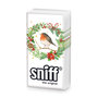 Sniff-Papieren-zakdoekjes-tissue-p/10-winter-Kerstmis-HEY_ROBIN-Kerstkrans-Roodborstje-51702