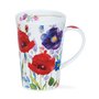 Dunoon-Shetland-shape-mug-only-beker-WILD_GARDEN-440ml-wilde-bloemen-klaproos-design-Harrison_Ripley