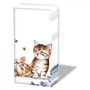 Ambiente-papieren-zakdoejes-tissue-paper-handkerchief-CATS_AND_BEES-katjes-kittens-bijtjes-12212885