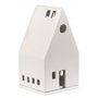 Raeder-Porcelain-Light-House-lichthuisje-SMALL-raampjes-gaatjes-rond-nok-dak-7.7x7.5x13.5cm-porselein-wit-0010843