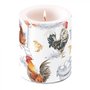 Ambiente-Kaars-candle-groot-big-CHICKEN_FARM-kippen-haan-boerderij-75h-branduren-19115875