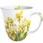 Ambiente-porselein--beker-Large-GOLDEN-DAFFODILLS-goud-gele-Narcissen-groen-18416195