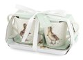 Portmeirion-2bekers-mug_&amp;_tray-set-WRENDALE-LOVELY_MUM-jonge-eenden-ducks-X0011659124