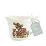 Melkkannetje-Creamer-0,35Ltr.-WRENDALE-WHITE BESSIE-kalf-tulpen-design-Hannah Dale-Royal Worcester-Portmeirion