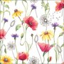 Ambiente-papieren-servet-lunch-diner-POPPY_MEADOW-33x33cm-Bloemenweide-klaproos,bloemen-15515890