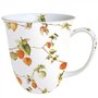 Ambiente-fine bone China-porselein-beker-mok-mug-large-LAMPION-Lampionplant-Physalis-oranje-400m-18414460