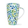 DUNOON-XL-mug-beker-Tasse-fbC-Henley-COOL_SPOTS-koele-kleuren-verf-spetters-groen-blauw-600ml-design-Caroline_Bessey