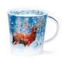 Dunoon-Cairngorm-XL-beker-mok-mug-MOONLIGHT-Deer-winter-maneschijn-Edelhert-Eland-480ml-Kate_Mawdsley