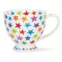 Dunoon-beker-mok-mug-Skye-STARBURST-gekleurde -sterren-design-Caroline Bessey-