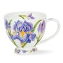 Dunoon-wijde-beker-mok-mug-Skye-IRIS-bolgewas-bloemen-flower-Baardiris-450ml-design-Michèle Aubourg