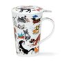 Dunoon-Shetland-shape-set-3_delig-mug-infuser-lid-beker-theezeef-deksel-BARKING_MAD-dogs-honden-design-Cherry_Denman-440ml