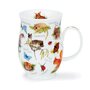 Dunoon-beker-Suffolk-ANIMAL LIFE-Shrew-red_squirrel-Bosdieren-roodharig-Eekhoorn-design-Jane Fern-310ml