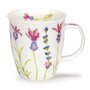 Dunoon-beker-mok-mug-Tasse-Nevis-FLORA-Lavender-bloem-paars-Lavendel-design-Emma_Ball-480ml