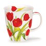 Dunoon-beker-mok-mug-Tasse-Nevis-FLORA-Tulip-bloem-tulpen-rood-design-Emma_Ball-480ml