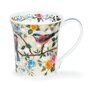 Dunoon-beker-mok-mug-Jura-SATORI-BLUE-210ml-vogels-bloemen-roos-blauw-22_K-goud-gold-design-Dave_Broadhurst-
