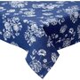 tafelkleed-rechthoekig-katoen-flower-bloem-denim-blauw-150x250cm-Clayre &amp; Eef--DED05