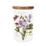 Portmeirion-BOTANIC GARDEN-Airtight-Jar-voorraadpot-20cm-doorsnee-13cm-designs-botanische-bloemen-LATHYRUS ODORATUS-sweet pea-l