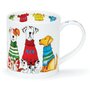 Dunoon-mug-fbC-beker-mok-Orkney-TRENDSETTERS-DOG-honden-warme-kleding-truien-design-350ml-Kate_Mawdsley