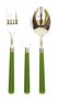 Clou &amp; Classic,MULTI COLORS,bestek,mes-vork-lepel-CACTUS-green-groen