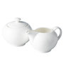 Clou &amp; Classic-Timeless-WIT-WHITE-suikerpotje met deksel-sugarbowl+lid-fbC