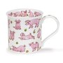 DUNOON-mug-Bute-beker-mok-Tasse-ANIMAL-GALORE-PIG-varken-big-biggetje-design-Cherry_Denman