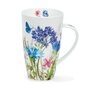 DUNOON-XL-beker-mok-fbC-Henley-MEADOW_BREEZE-BLUE-blauwe-Agapanthus-veldbloemen-aquarel-600ml-Harrison_Ripley-watercolour