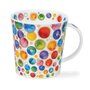 DUNOON-Lomond-mug-DAZZLE_SPOTS-beker-mug-gekleurde-stippen-22k-goud-0,32ltr-design-Caroline_Bessey